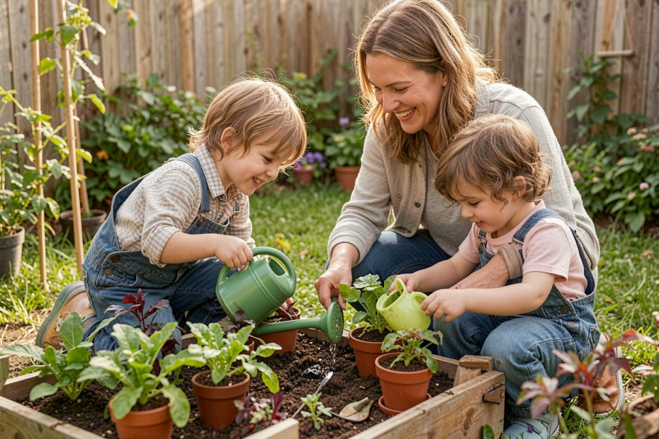 vegetables mini garden
